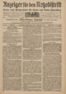 Anzeiger für den Netzedistrikt Kreis- und Wochenblatt für den Kreis und Stadt Czarnikau 1909.12.04 Jg.57 Nr141