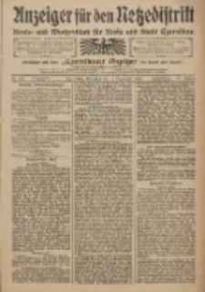 Anzeiger f&uuml;r den Netzedistrikt Kreis- und Wochenblatt f&uuml;r den Kreis und Stadt Czarnikau 1909.12.07 Jg.57 Nr142