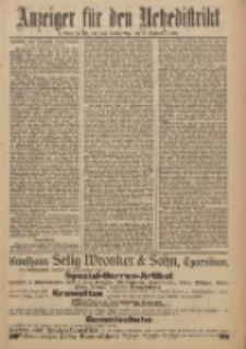 Anzeiger für den Netzedistrikt Kreis- und Wochenblatt für den Kreis und Stadt Czarnikau 1909.12.09 Jg.57 Nr143