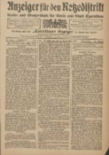 Anzeiger f&uuml;r den Netzedistrikt Kreis- und Wochenblatt f&uuml;r den Kreis und Stadt Czarnikau 1909.12.16 Jg.57 Nr146