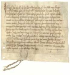 [Nadanie klasztorowi w Łeknie immunitetu ekonomicznego i sądowego. Przekazanie jeziora "Choceniscko" i ludzi niewolnych.]