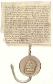 [Poświadczenie książęce udowodnienia prawa własności do Panigrodzia przez Hartunga, opata klasztoru w Łeknie. Jednoczesne zatwierdzenie granic posiadłości Panigrodzie.]