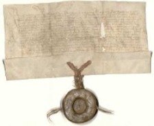 [Poświadczenie sprzedaży na wyderkaf przez Uriela G&oacute;rkę, prepozyta poznańskiego i gnieźnieńskiego, ośmiu grzywien czynszu rocznego Marcinowi, dziedzicowi i plebanowi z Wytomyśla i altarzyście kolegiaty k&oacute;rnickiej].