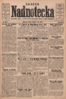 Gazeta Nadnotecka: bezpartyjne pismo narodowe poświęcone sprawie polskiej na ziemi nadnoteckiej 1930.10.04 R.10 Nr229