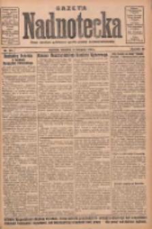 Gazeta Nadnotecka: pismo narodowe poświęcone sprawie polskiej na ziemi nadnoteckiej 1930.11.13 R.10 Nr261