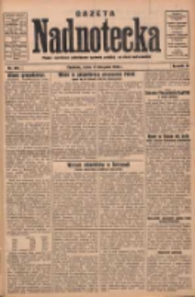 Gazeta Nadnotecka: pismo narodowe poświęcone sprawie polskiej na ziemi nadnoteckiej 1930.11.19 R.10 Nr266