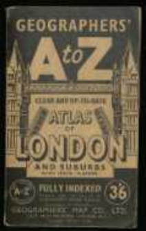 Atlas of London and suburbs.