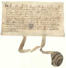 [Poświadczenie nadania klasztorowi w Łeknie wsi Pokrzywnica].