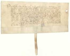 [Przysądzenie klasztorowi w Łeknie wsi Lęgniszewo przy jednoczesnym oddaleniu pretensji Straszkona z Laskownicy.]