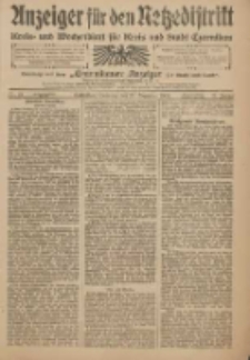 Anzeiger f&uuml;r den Netzedistrikt Kreis- und Wochenblatt f&uuml;r den Kreis und Stadt Czarnikau 1909.12.28 Jg.57 Nr151