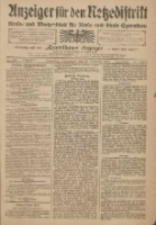 Anzeiger f&uuml;r den Netzedistrikt Kreis- und Wochenblatt f&uuml;r den Kreis und Stadt Czarnikau 1909.12.30 Jg.57 Nr152