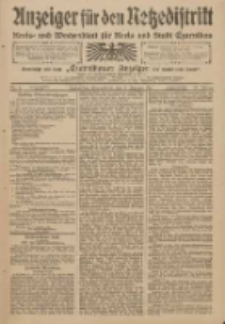 Anzeiger f&uuml;r den Netzedistrikt Kreis- und Wochenblatt f&uuml;r Kreis und Stadt Czarnikau 1910.01.08 Jg.58 Nr4