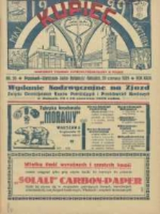 Kupiec: najstarszy tygodnik kupiecko - przemysłowy w Polsce 1929.06.29 R.23 Nr26; Wydanie Nadzwyczajne na Zjazd Związku Chrześcijańskich Kupc&oacute;w Podr&oacute;żujących i Przedstawicieli Handlowych w dniach 29 i 30 czerwca 1929 r.