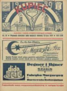Kupiec: najstarszy tygodnik kupiecko - przemysłowy w Polsce 1929.07.13 R.23 Nr28