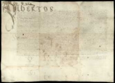 [Erekcja altarii pod wezw. Wniebowzięcia NMP i śś. Leonarda i Mikołaja Wyznawców w kościele parafialnym w Dorach z fundacji Jakuba i Aleksandry Mickiewiczów z Wozginiszek, dokonana przez biskupa wileńskiego Wojciecha Radziwiłła]