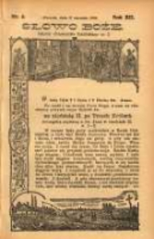 Słowo Boże: dodatek do Przewodnika Katolickiego R.12. 1909 Nr.3