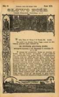 Słowo Boże: dodatek do Przewodnika Katolickiego R.12. 1909 Nr.9