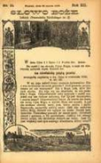 Słowo Boże: dodatek do Przewodnika Katolickiego R.12. 1909 Nr.13