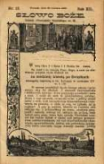 Słowo Boże: dodatek do Przewodnika Katolickiego R.12. 1909 Nr.25