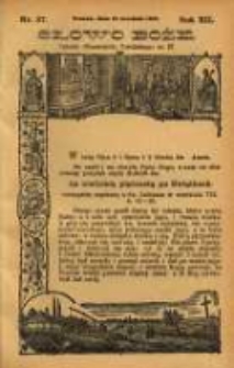 Słowo Boże: dodatek do Przewodnika Katolickiego R.12. 1909 Nr.37