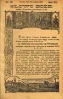 Słowo Boże: dodatek do Przewodnika Katolickiego R.12. 1909 Nr.39