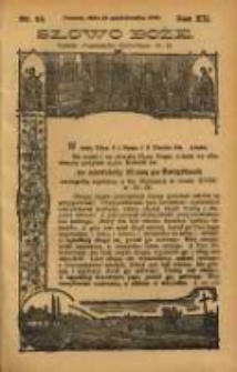 Słowo Boże: dodatek do Przewodnika Katolickiego R.12. 1909