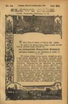 Słowo Boże: dodatek do Przewodnika Katolickiego R.12. 1909 Nr.44