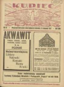 Kupiec: najstarszy tygodnik kupiecko - przemysłowy w Polsce 1929.11.23 R.23 Nr47
