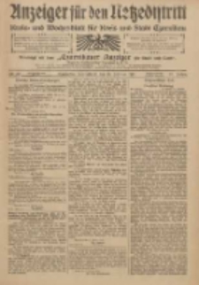 Anzeiger f&uuml;r den Netzedistrikt Kreis- und Wochenblatt f&uuml;r Kreis und Stadt Czarnikau 1910.02.19 Jg.58 Nr22