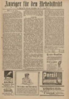 Anzeiger f&uuml;r den Netzedistrikt Kreis- und Wochenblatt f&uuml;r Kreis und Stadt Czarnikau 1910.02.19 Jg.58 Nr22