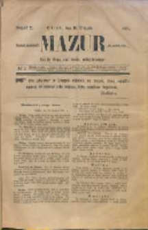 Mazur tygodnik chrześcijański dla polskich ludzi. R. 2. 1884, nr 3