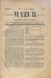 Mazur tygodnik chrześcijański dla polskich ludzi. R. 2. 1884, nr 46