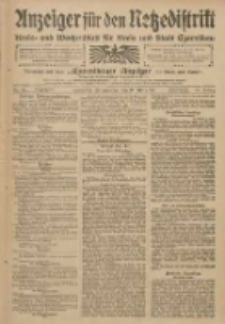 Anzeiger f&uuml;r den Netzedistrikt Kreis- und Wochenblatt f&uuml;r Kreis und Stadt Czarnikau 1910.03.10 Jg.58 Nr30