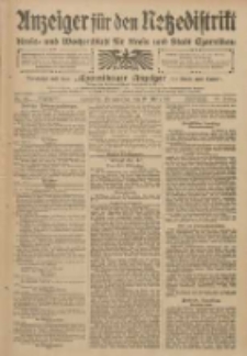 Anzeiger für den Netzedistrikt Kreis- und Wochenblatt für Kreis und Stadt Czarnikau 1910.03.10 Jg.58 Nr30
