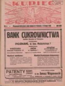Kupiec: najstarszy tygodnik kupiecko - przemysłowy w Polsce 1930.02.22 R.24 Nr8