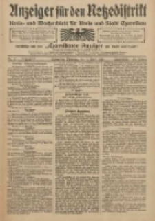 Anzeiger für den Netzedistrikt Kreis- und Wochenblatt für Kreis und Stadt Czarnikau 1910.04.05 Jg.58 Nr41