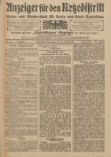 Anzeiger für den Netzedistrikt Kreis- und Wochenblatt für Kreis und Stadt Czarnikau 1910.04.12 Jg.58 Nr44