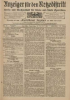 Anzeiger für den Netzedistrikt Kreis- und Wochenblatt für Kreis und Stadt Czarnikau 1910.04.21 Jg.58 Nr48