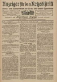 Anzeiger f&uuml;r den Netzedistrikt Kreis- und Wochenblatt f&uuml;r Kreis und Stadt Czarnikau 1910.04.26 Jg.58 Nr50