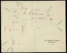 Plan sytuacyjny budynków Konarzewa [...]. , [Teofil Szczebliński ?].