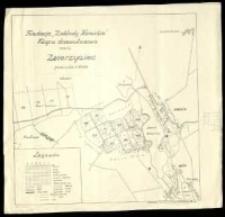 Fundacja "Zakłady Kórnickie". Mapa drzewostanowa rewiru Zwierzyniec.