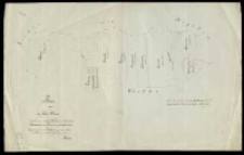 Plan von der Wiese Otruce welche von einigen Wirthen des Radzewoer Haulandes vom Dominii gekauft worden. Kopirt nach der von Ziehlke angefertigten Karte [...] 1864 durch [...] Kresser.