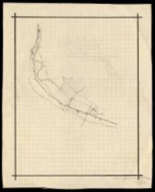 Szkic z oryginalnego projektu wodociągu fabrycznego w Kuźnicach [...] Według projektu T. W. Falkierskiego, A. Bloka [...].