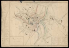 Plan miasta Poznania.