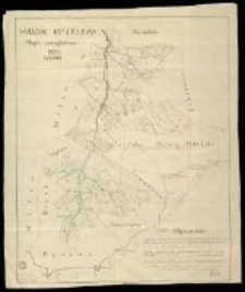 Wydział Kościeliska. Mapa przeglądowa.