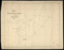 Szkic tryangulacyi trygonom[etrycznej] rewiru Kościelisko. , [Wyk.] W. Stroczyński.