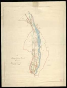 Fundacja "Zakłady Kórnickie". Kuźnice. Kopia z mapy katastralnej [...].