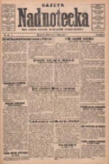 Gazeta Nadnotecka: pismo narodowe poświęcone sprawie polskiej na ziemi nadnoteckiej 1931.03.05 R.11 Nr52