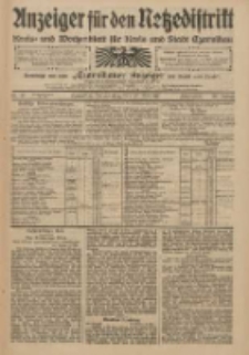 Anzeiger f&uuml;r den Netzedistrikt Kreis- und Wochenblatt f&uuml;r Kreis und Stadt Czarnikau 1910.05.17 Jg.58 Nr57