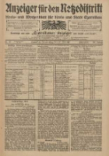 Anzeiger für den Netzedistrikt Kreis- und Wochenblatt für Kreis und Stadt Czarnikau 1910.05.17 Jg.58 Nr57